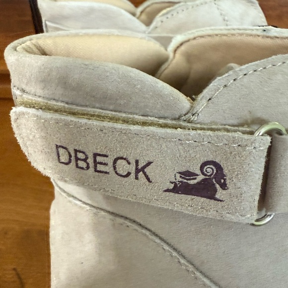 NEW DBECK Unisex suede Velcro leather Ankle Boots hiking waterproof shoe - Picture 7 of 14